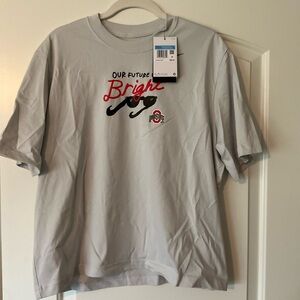 NEW Unisex Gray Graphic Ohio State T-Shirt